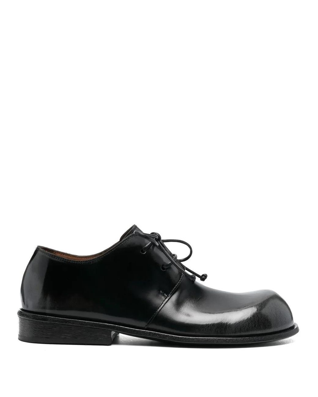 Marsèll Black Muso Leather Derby Shoes