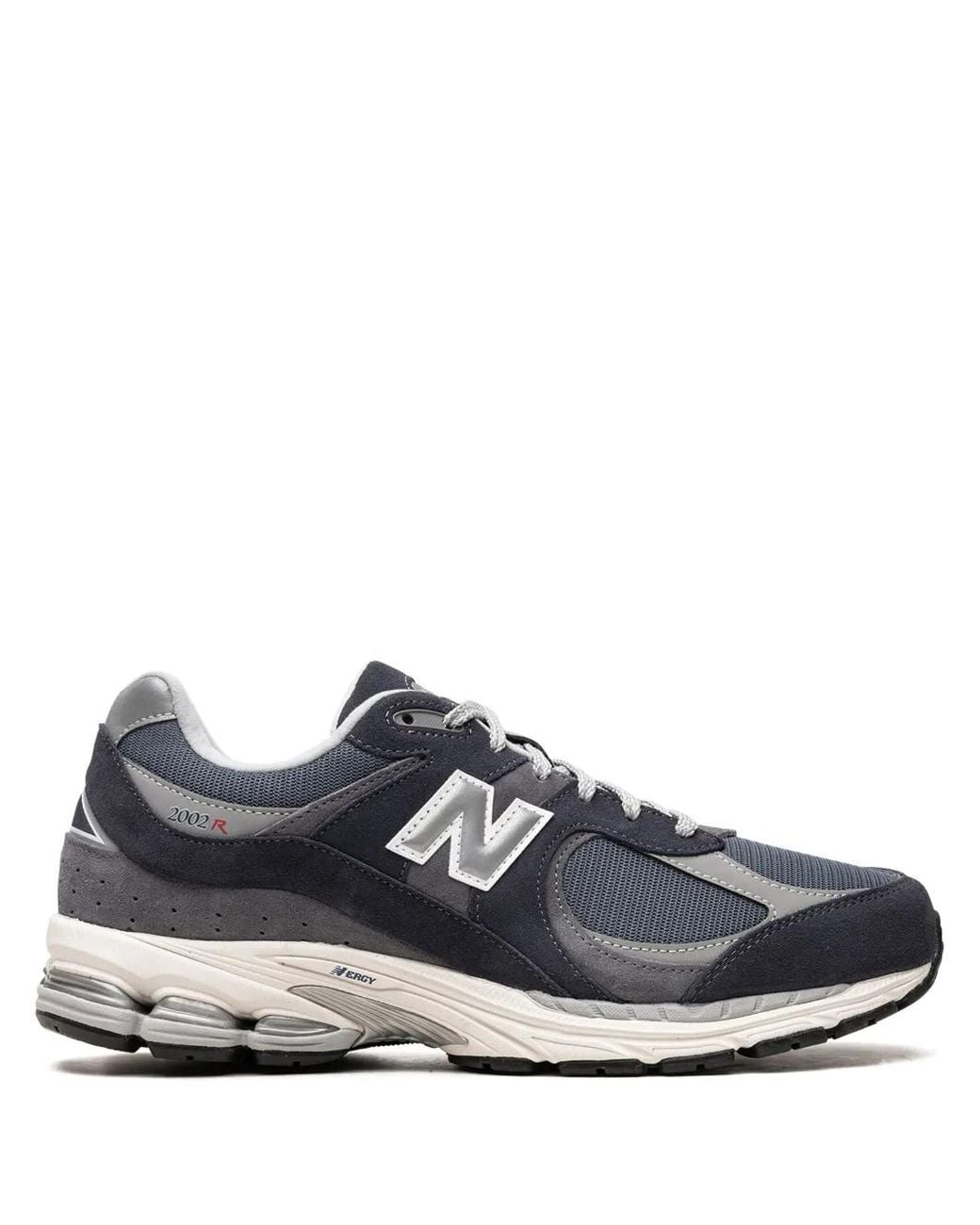 New Balance Blue Low 2002R Eclipse Leather Trainer Sneaker