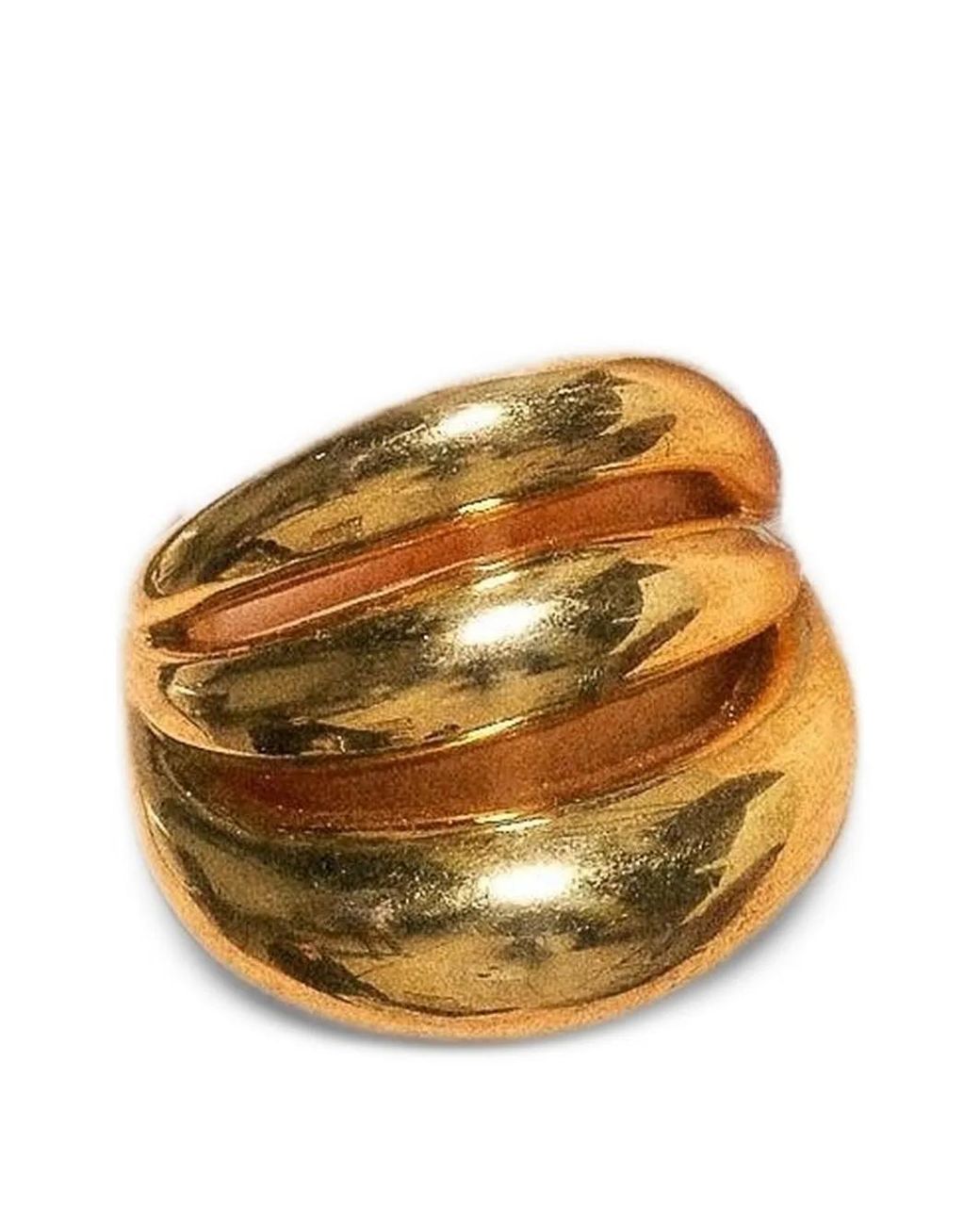 Panconesi Metallic Triptych Blow Up Ring for men