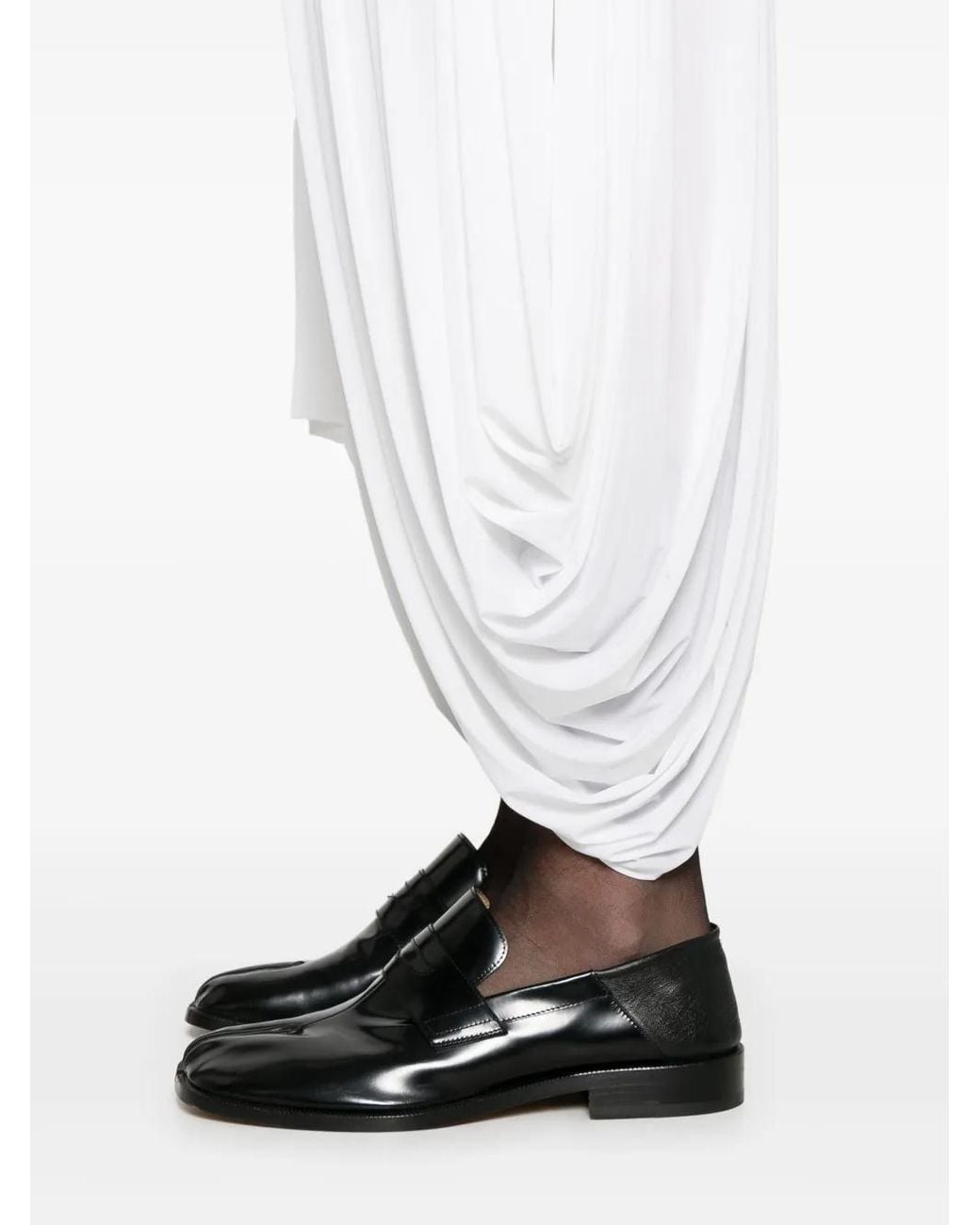 Burc Akyol White Sultan Trousers