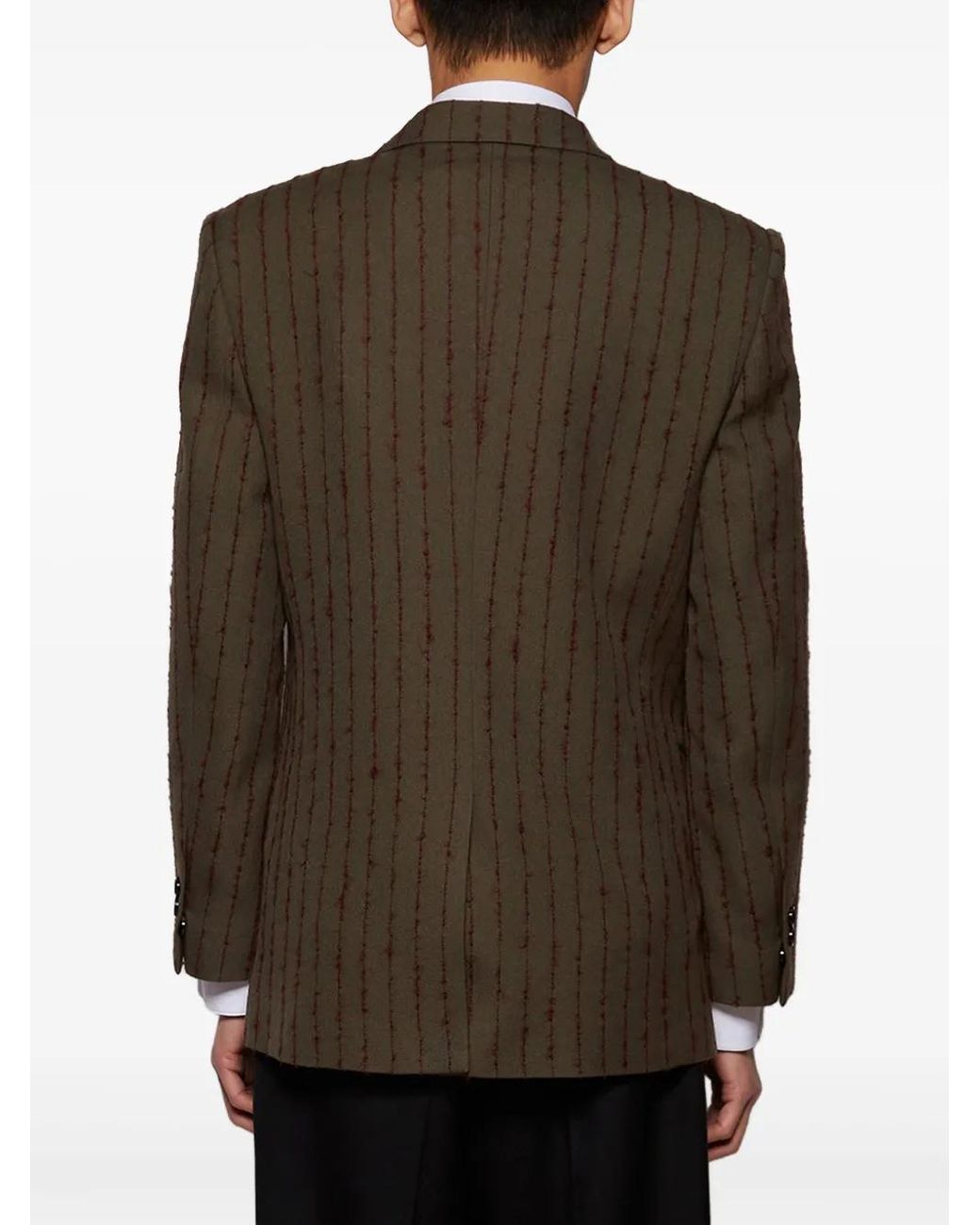 Burberry Black Double-Breasted Blazer for men
