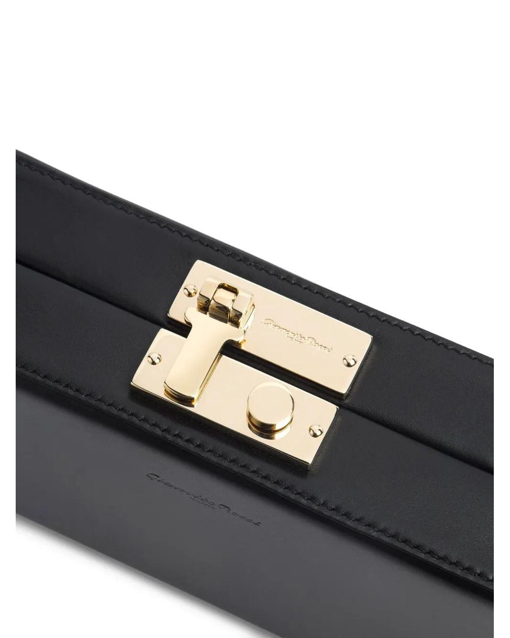Gianvito Rossi Vali クラッチバッグ Black