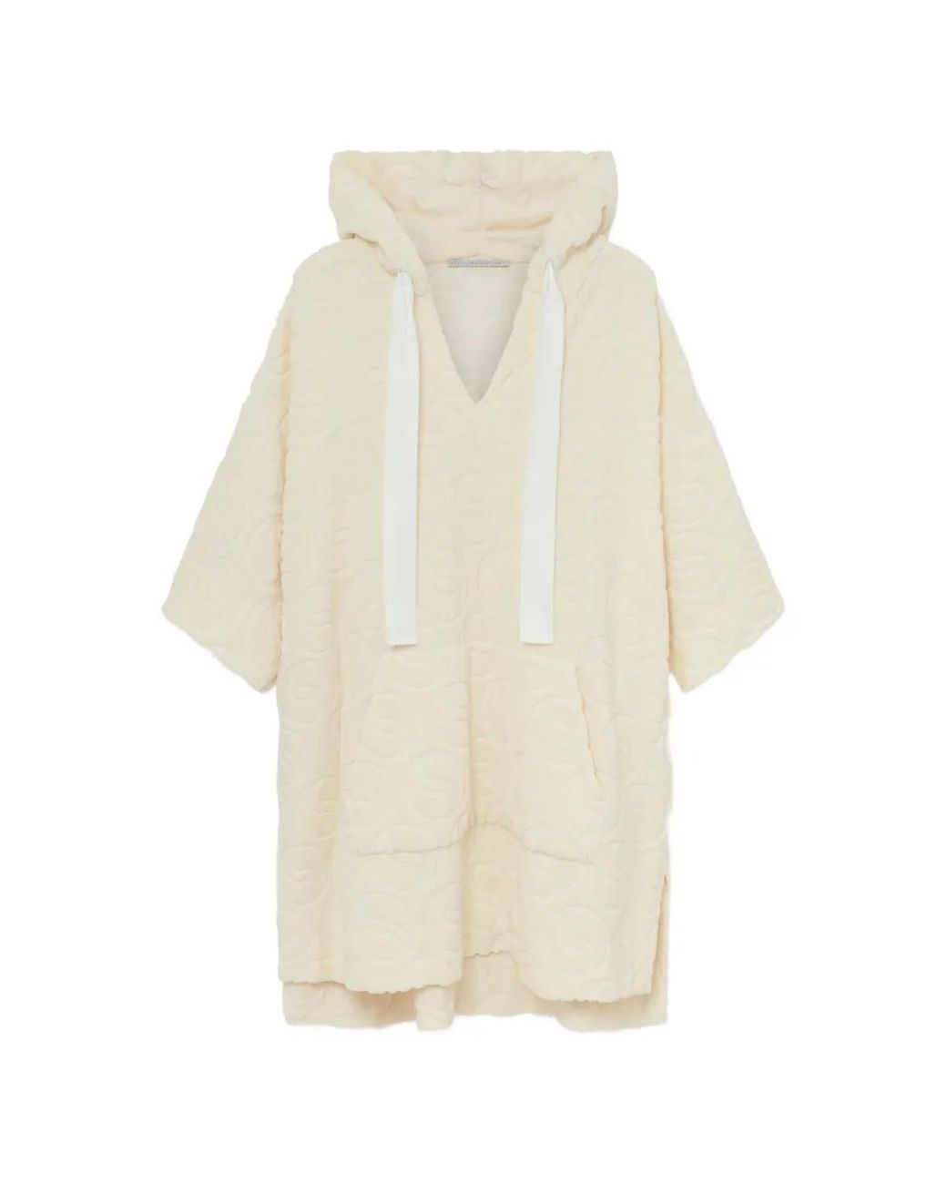 Stella McCartney White Terry-Cloth Dress