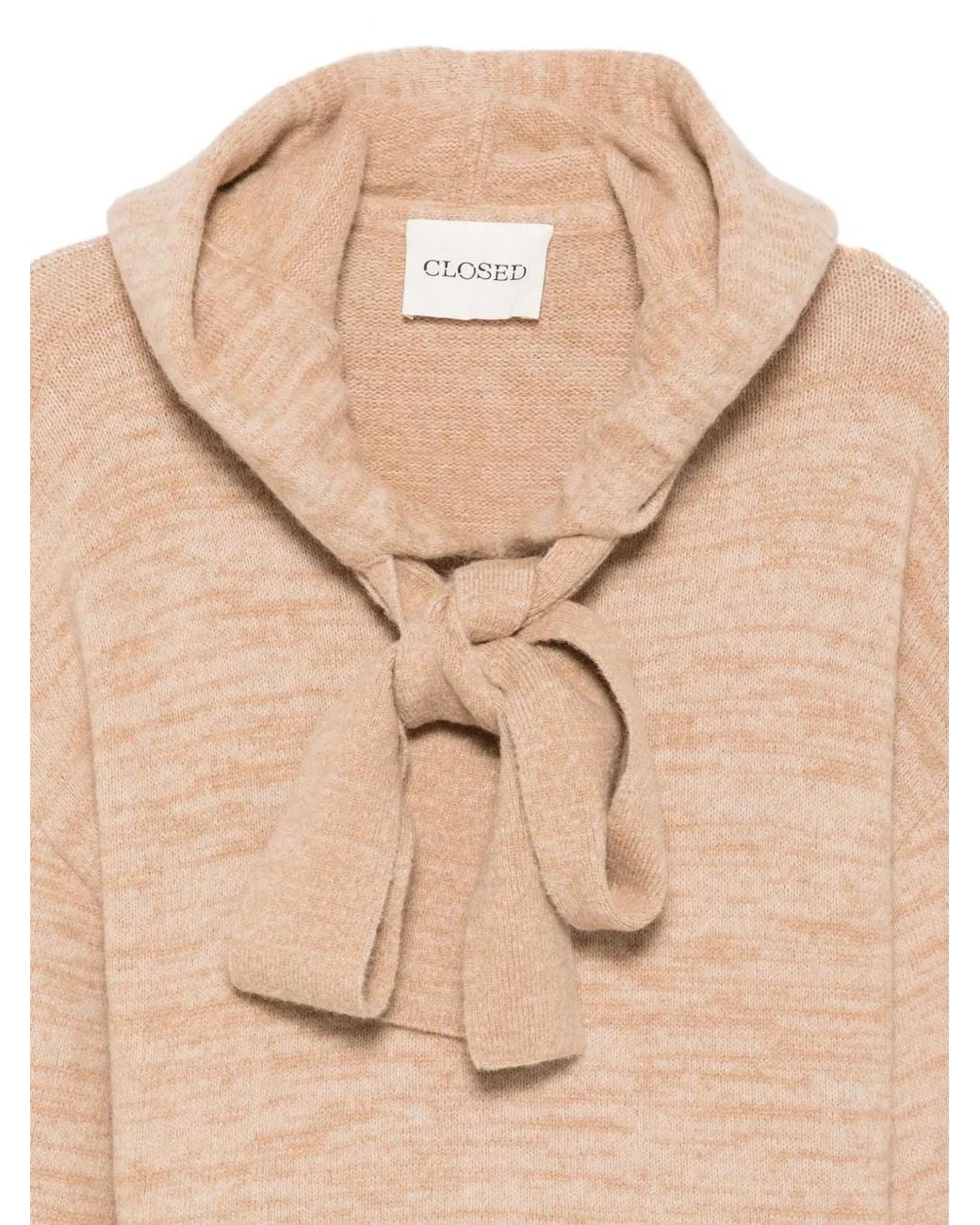 Closed Natural Wool Hoodie