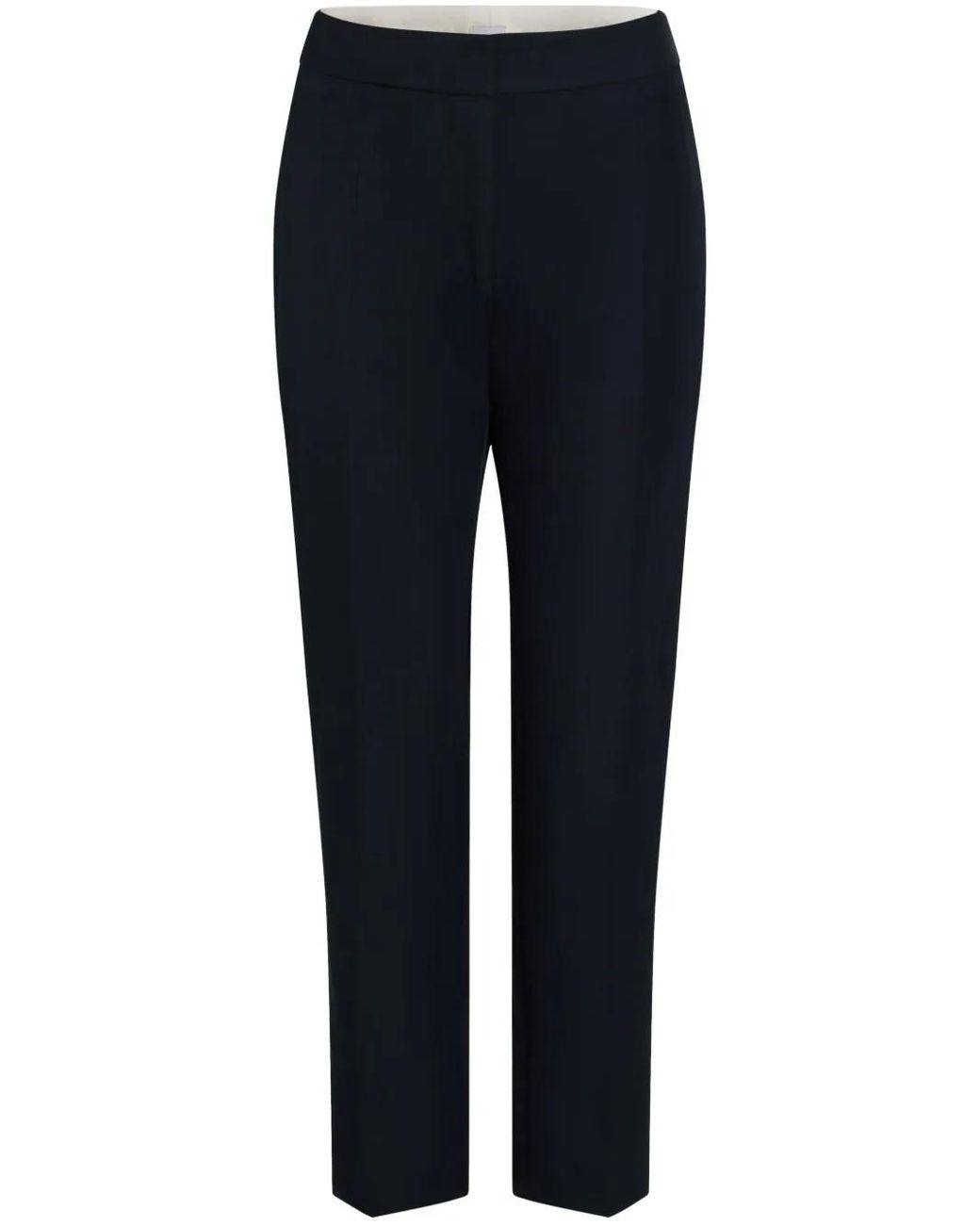 Patou Blue Cropped Tailored Trousers