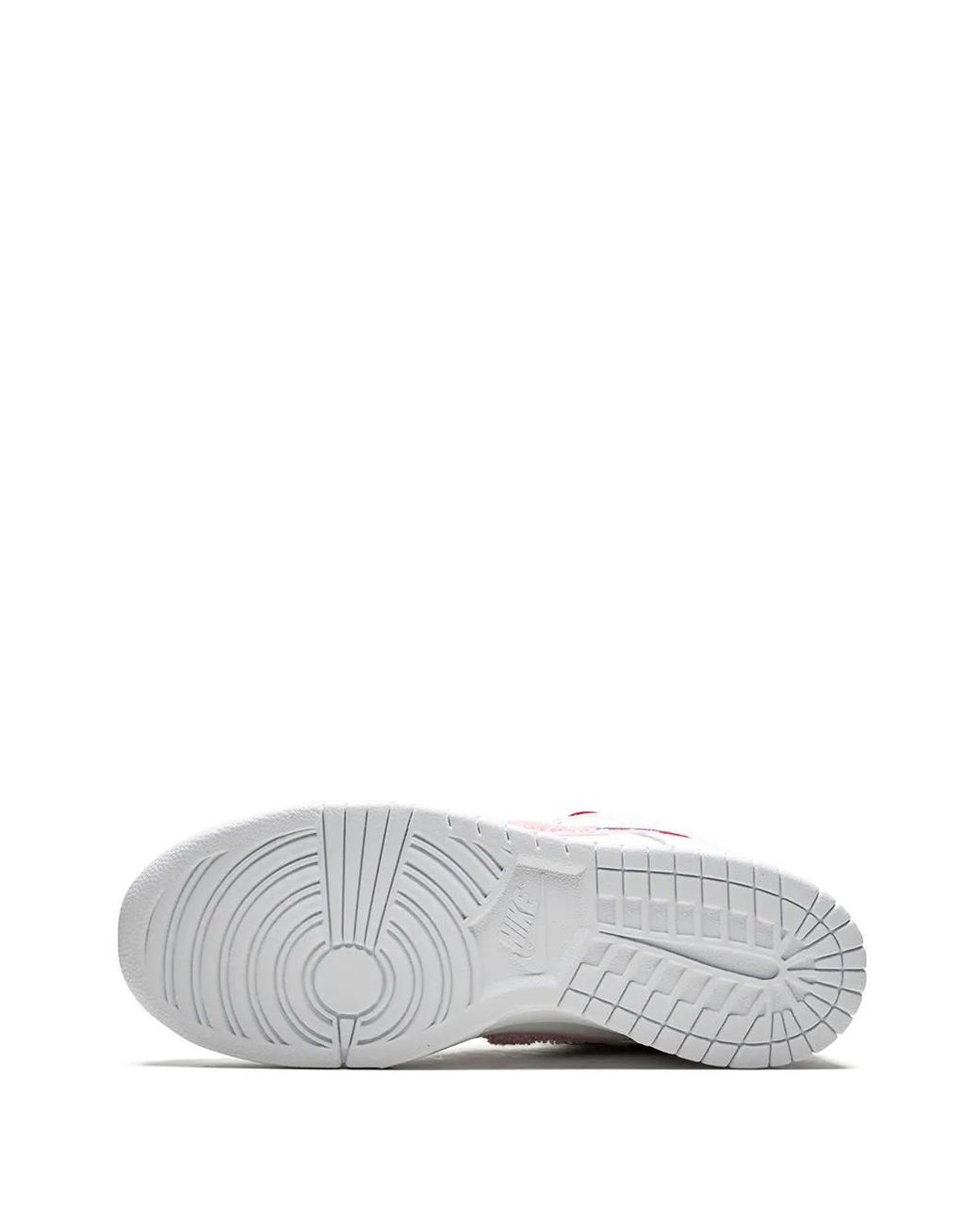 Nike White X Parra Sb Dunk Low Sneakers