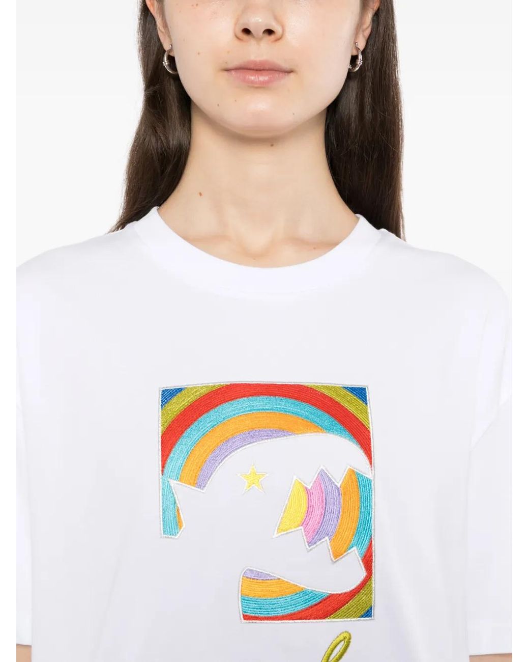 SPORT b. by agnès b. White Box Dino T-Shirt