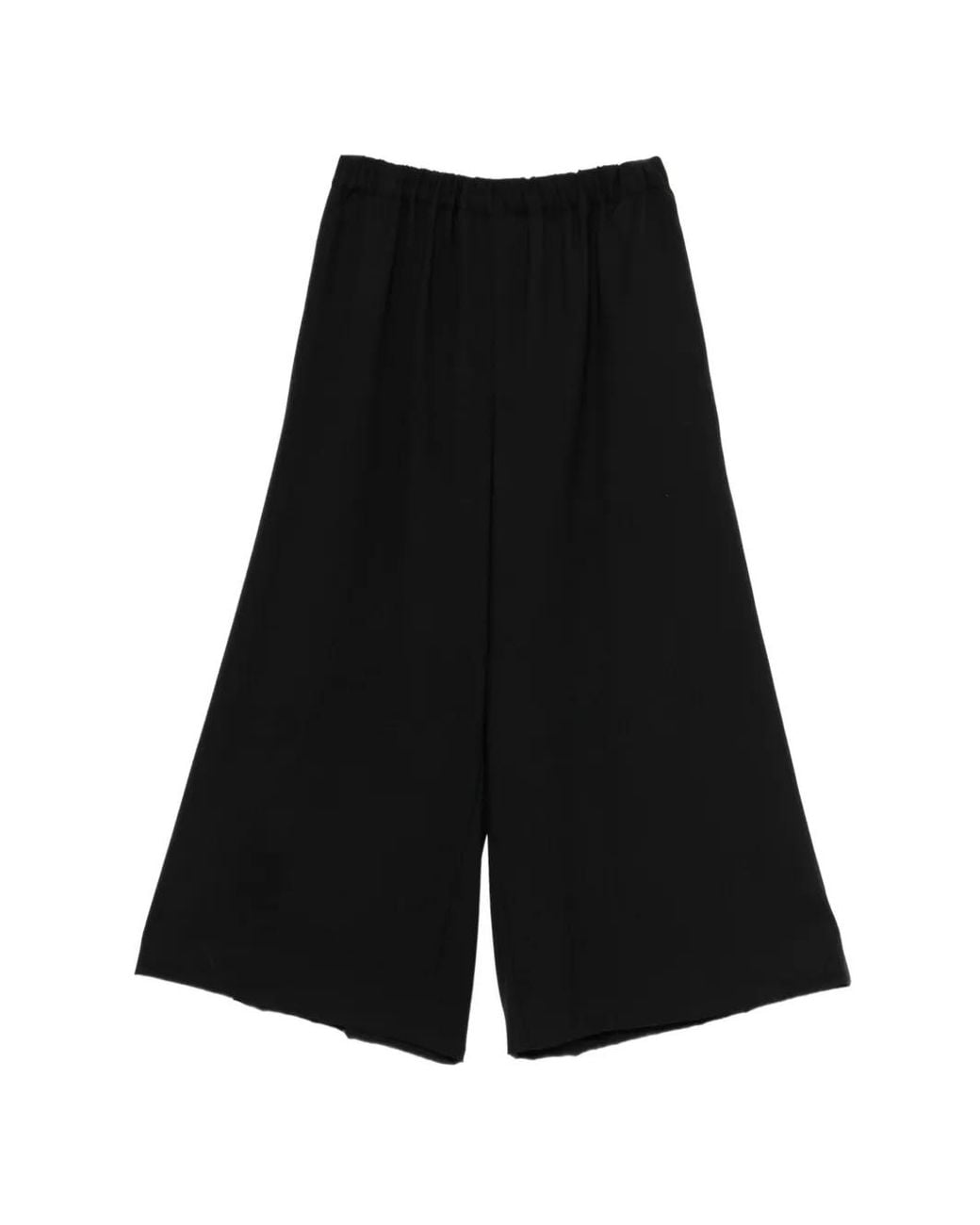 Comme des Garçons Black Elasticated-Waist Cropped Trousers