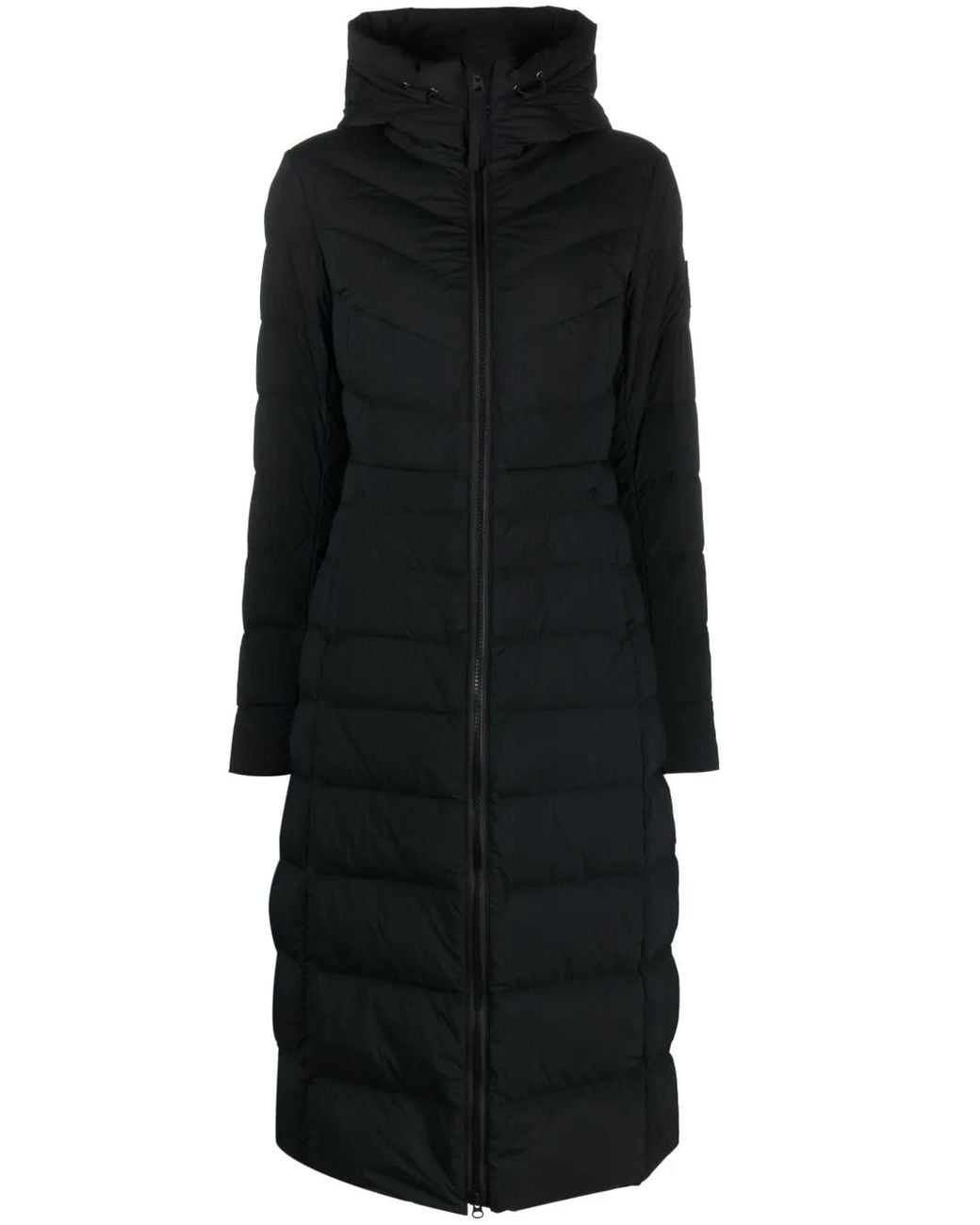 Canada Goose Black Clair Hooded Puffer Coat