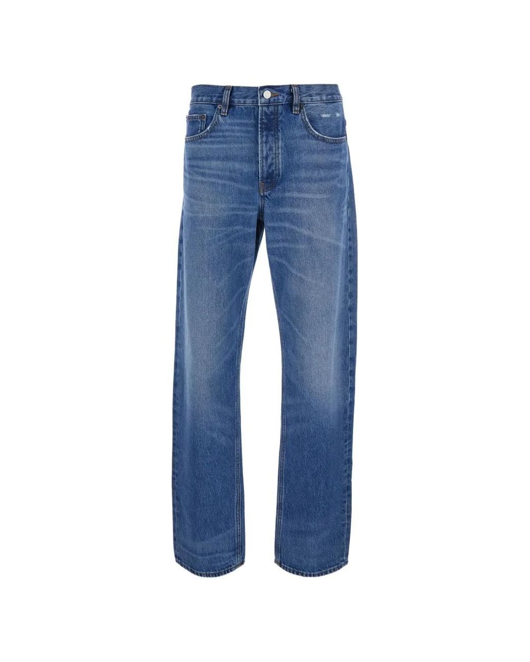 FRAME Blue The Straight Jeans for men