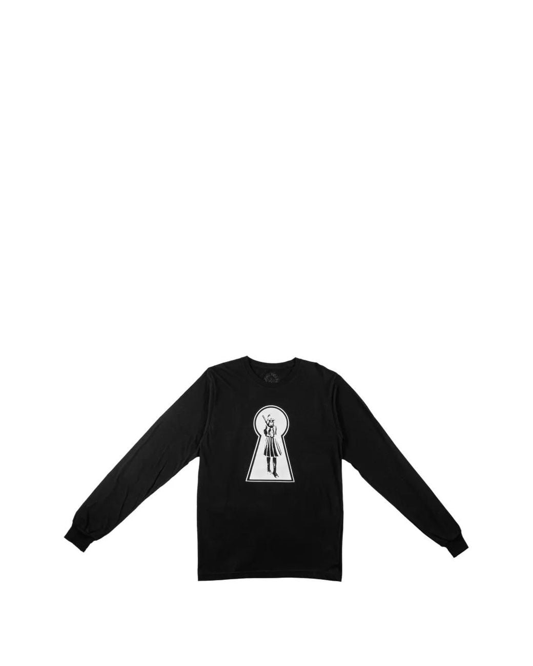 Chrome Hearts Black Foti Keyhole Sweatshirt for men
