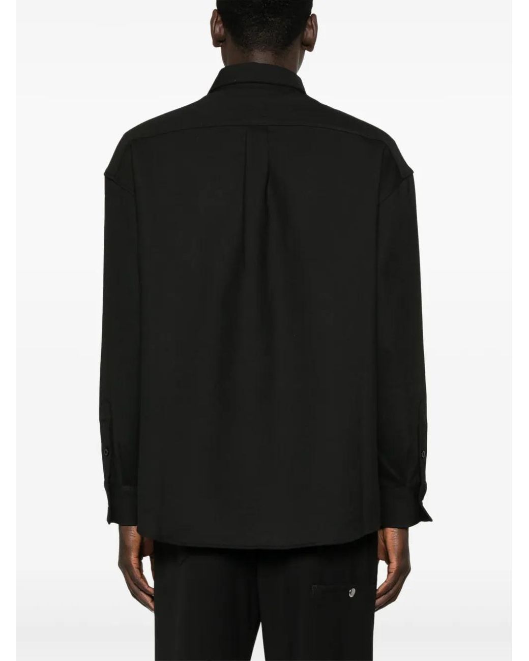 Emporio Armani Black Shirts for men