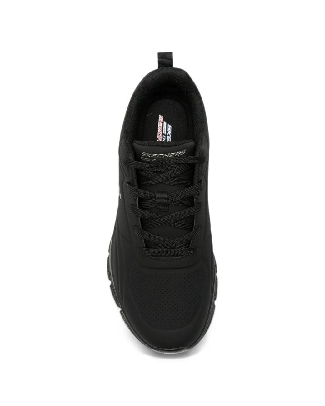 Skechers Black Perforated Sneakers for men