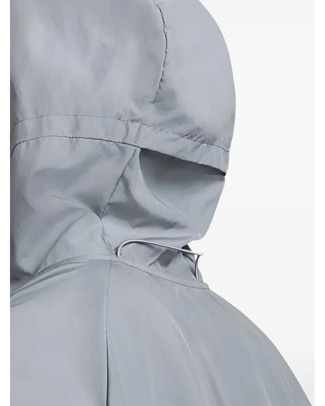 Nike Gray Miler Repel Hooded Jacket for men