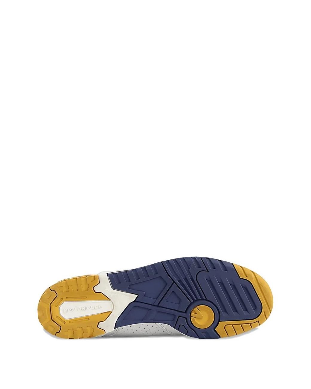 New Balance White 650R Lace-Up Sneakers