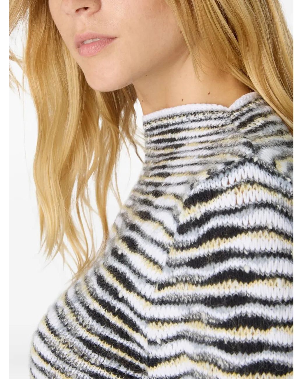 Missoni Black Mock-Neck Sweater