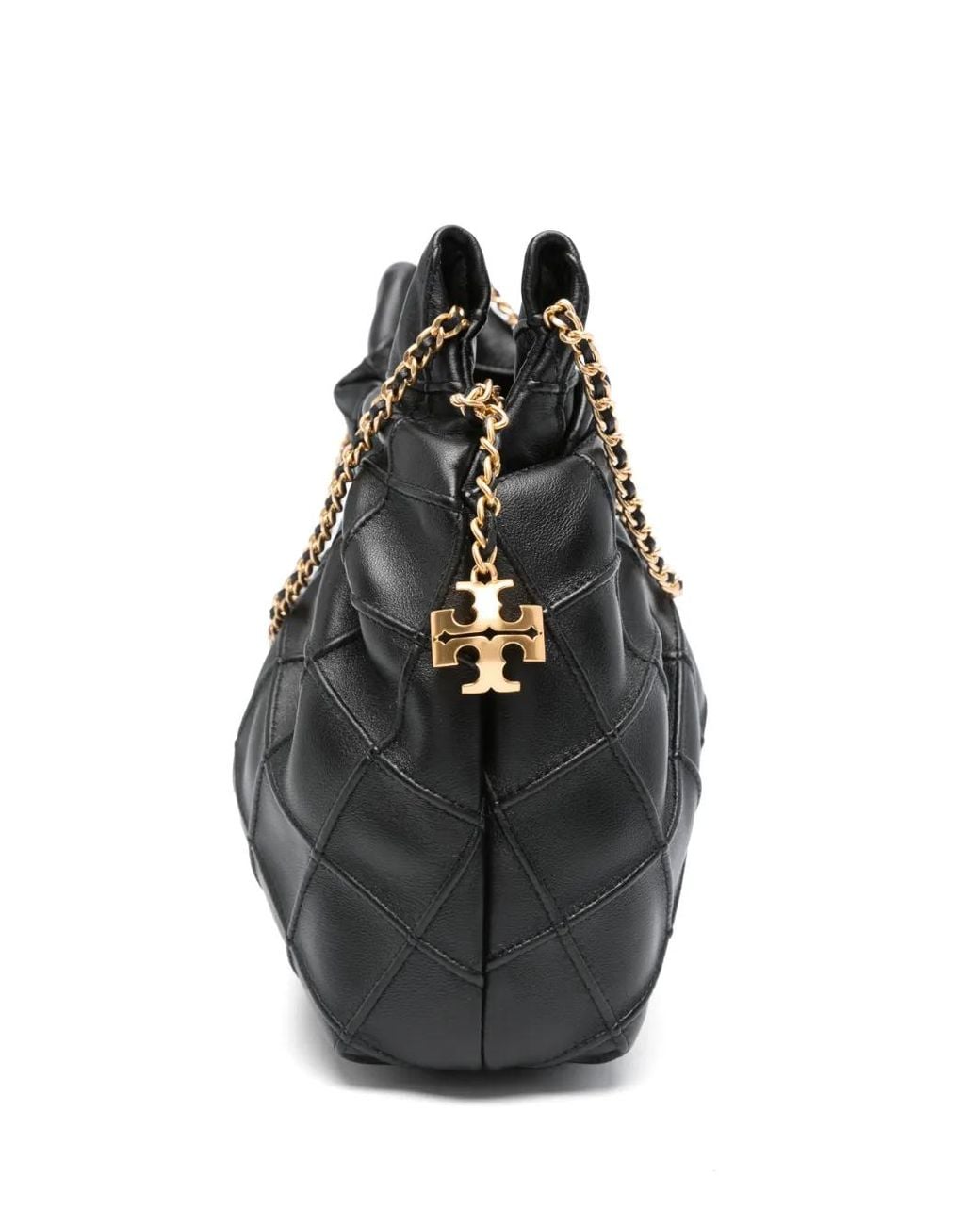 Tory Burch Black Fleming Cross Body Bag - Women's - Calf Leather