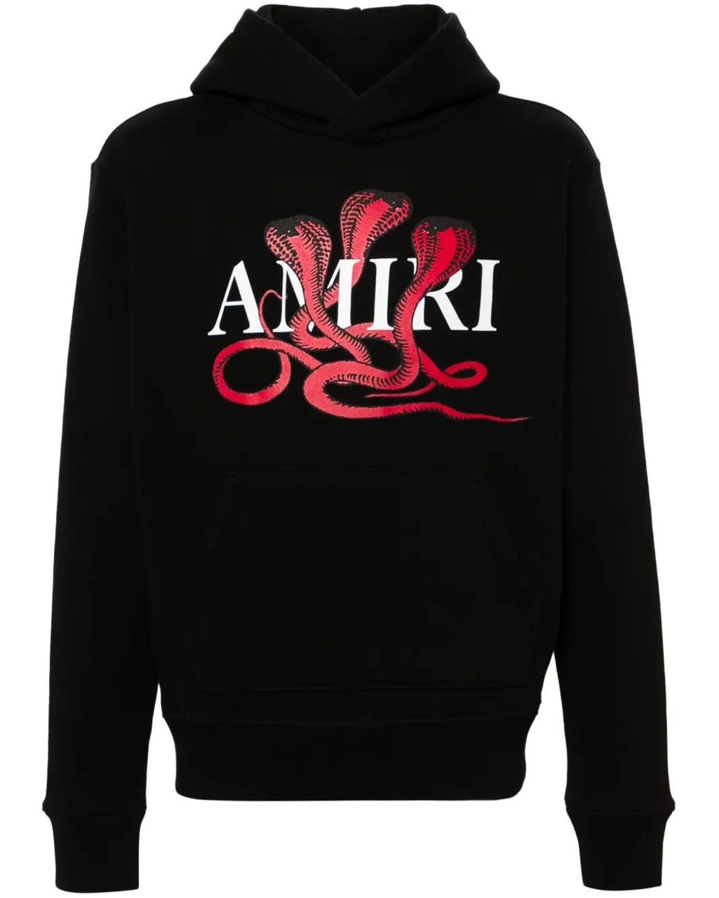 Amiri Black Poison Cotton Hoodie for men