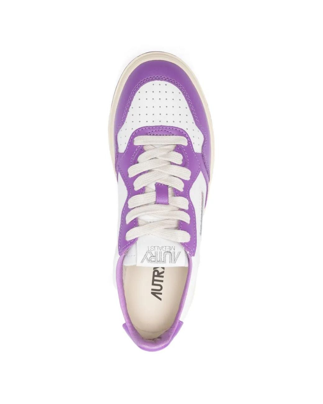 Autry Purple Medalist Sneakers