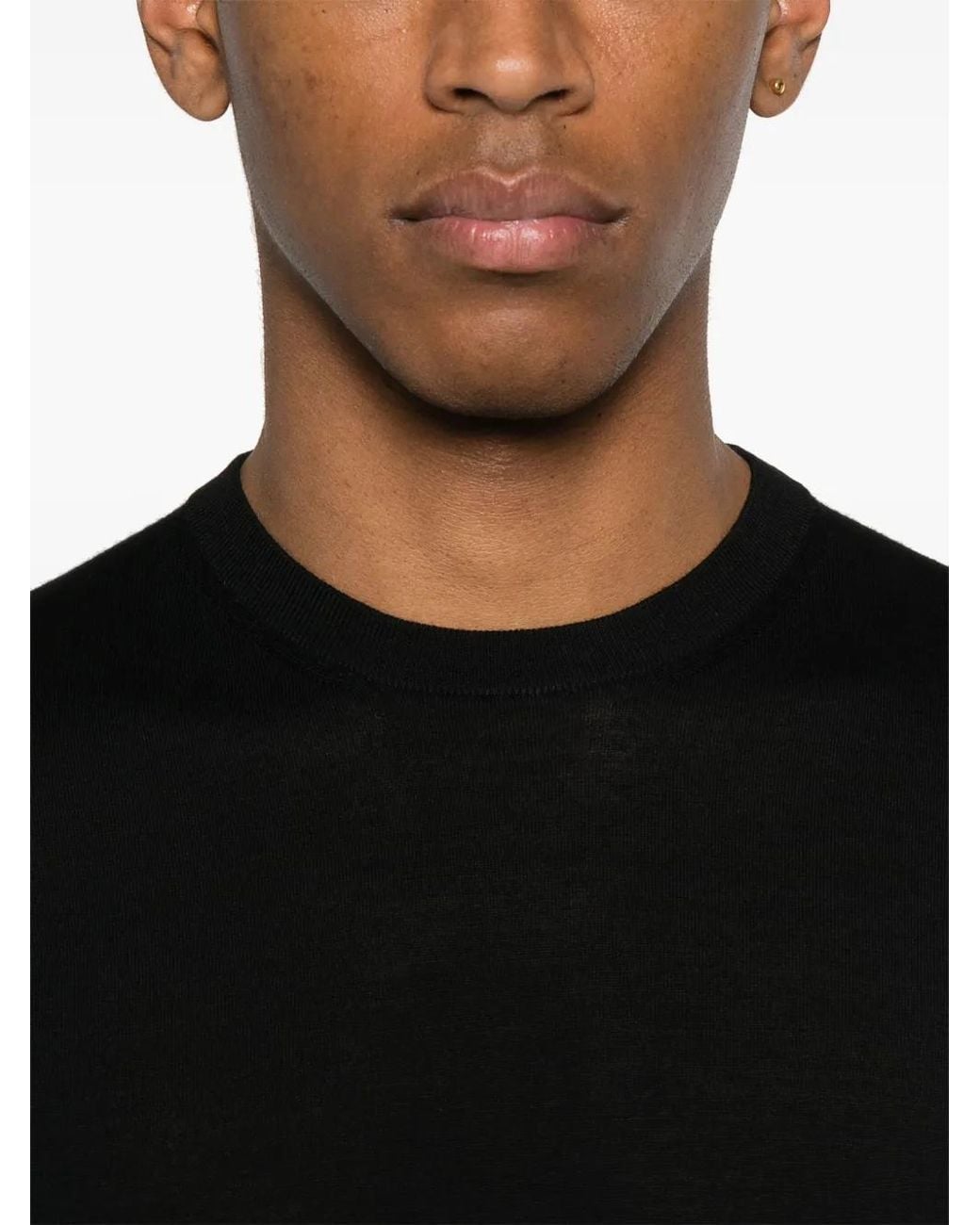 GOES BOTANICAL Black Finezza T-Shirt for men
