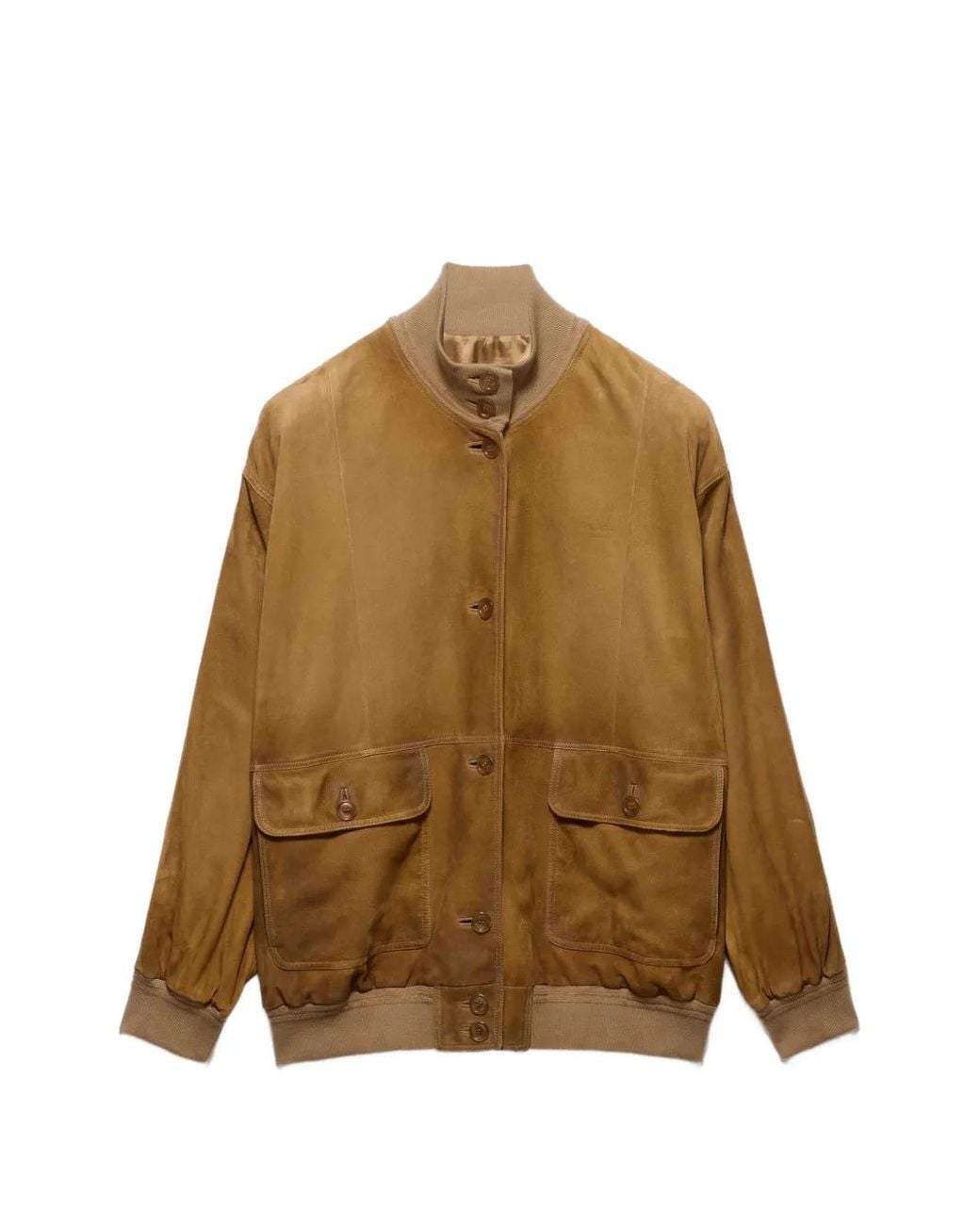 Prada Natural Suede Jacket