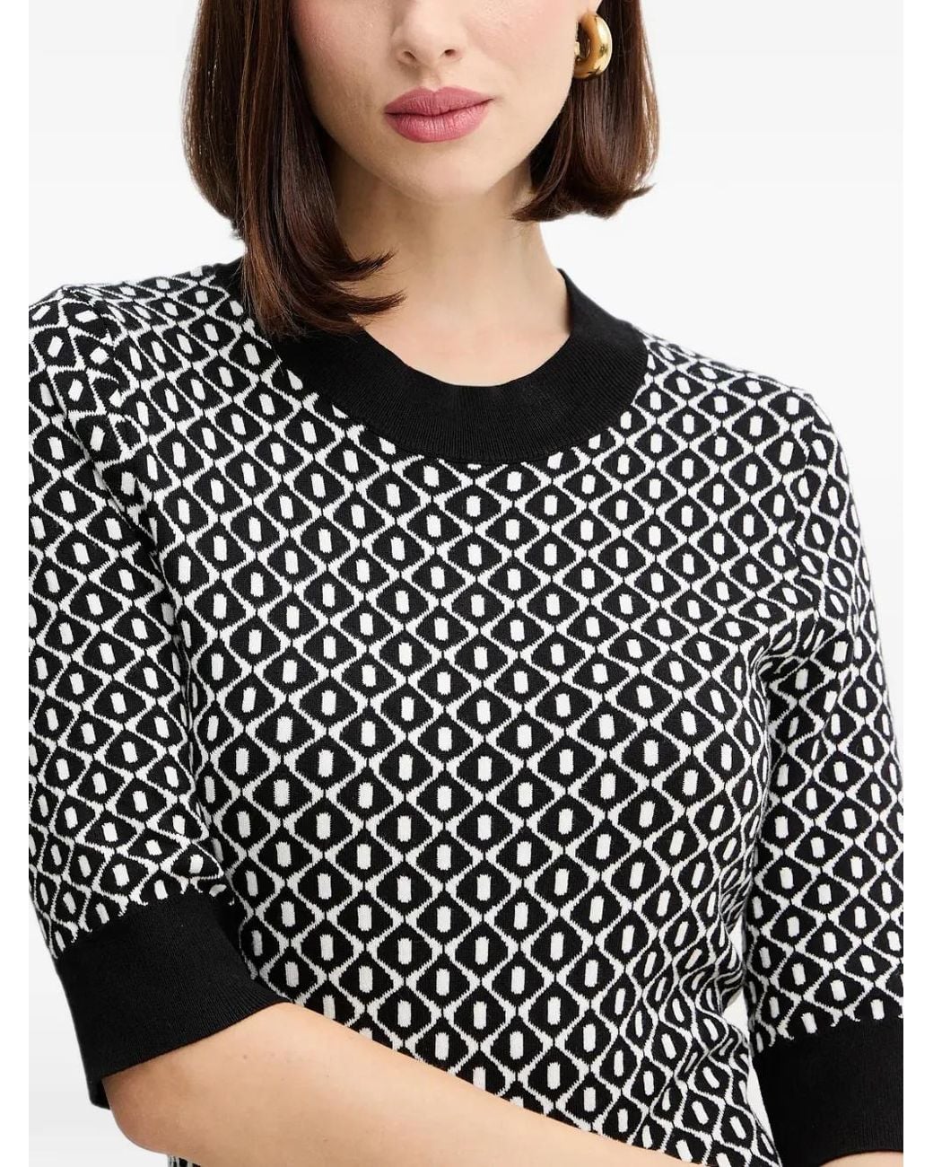 Morgan Mini-Jurk Met Print in het Gray