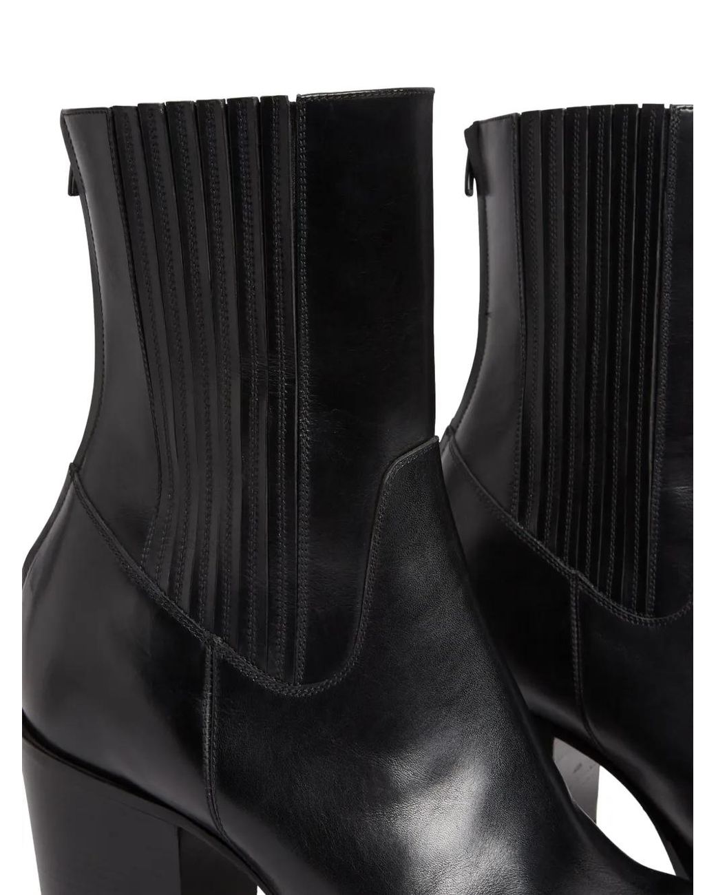 Botas Con Cremallera DSquared² de hombre de color Black