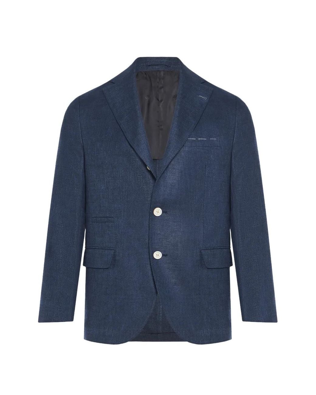 Eleventy Blue Buttoned Suit for men