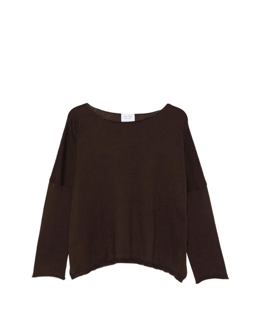 Be You Brown Long-Sleeve Top