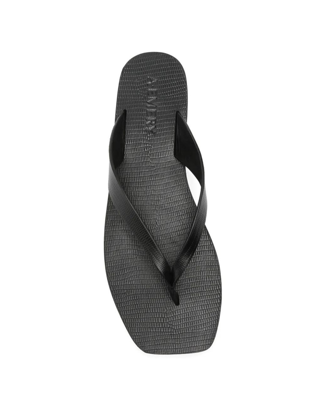 A.Emery Black Kinto Sandals