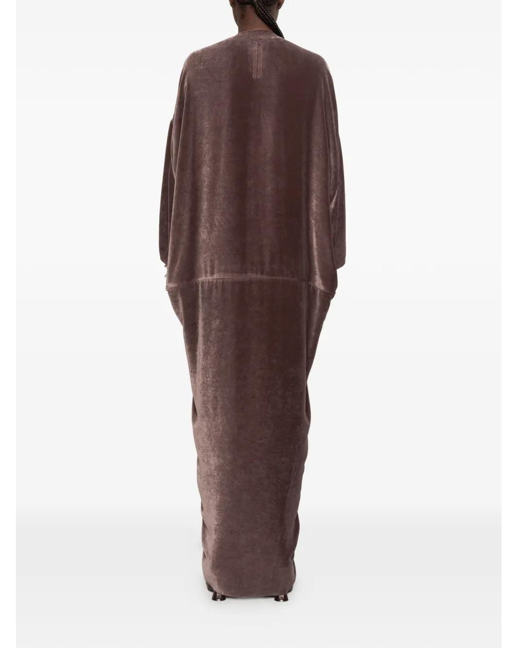 Rick Owens Brown Tommy Kite Gown