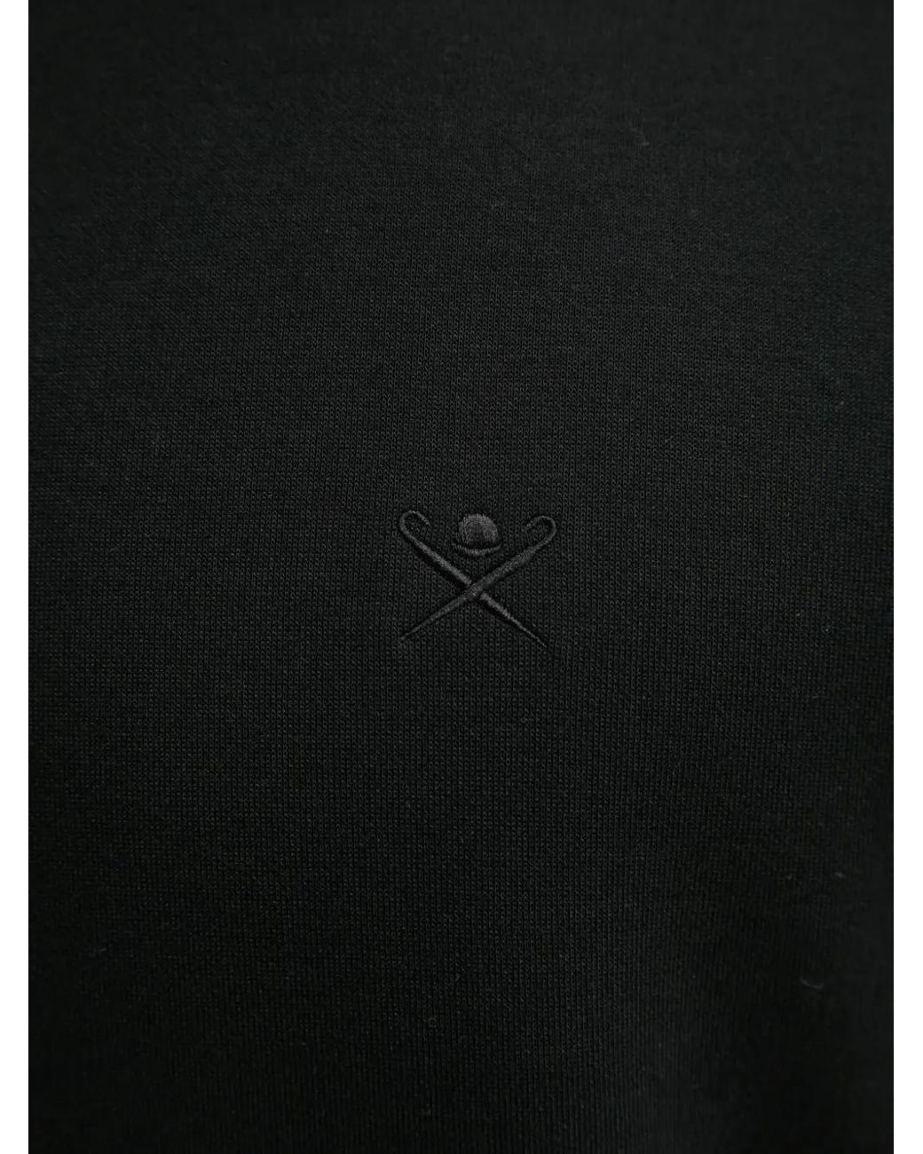 Sudadera Con Logo Bordado Hackett de hombre de color Black