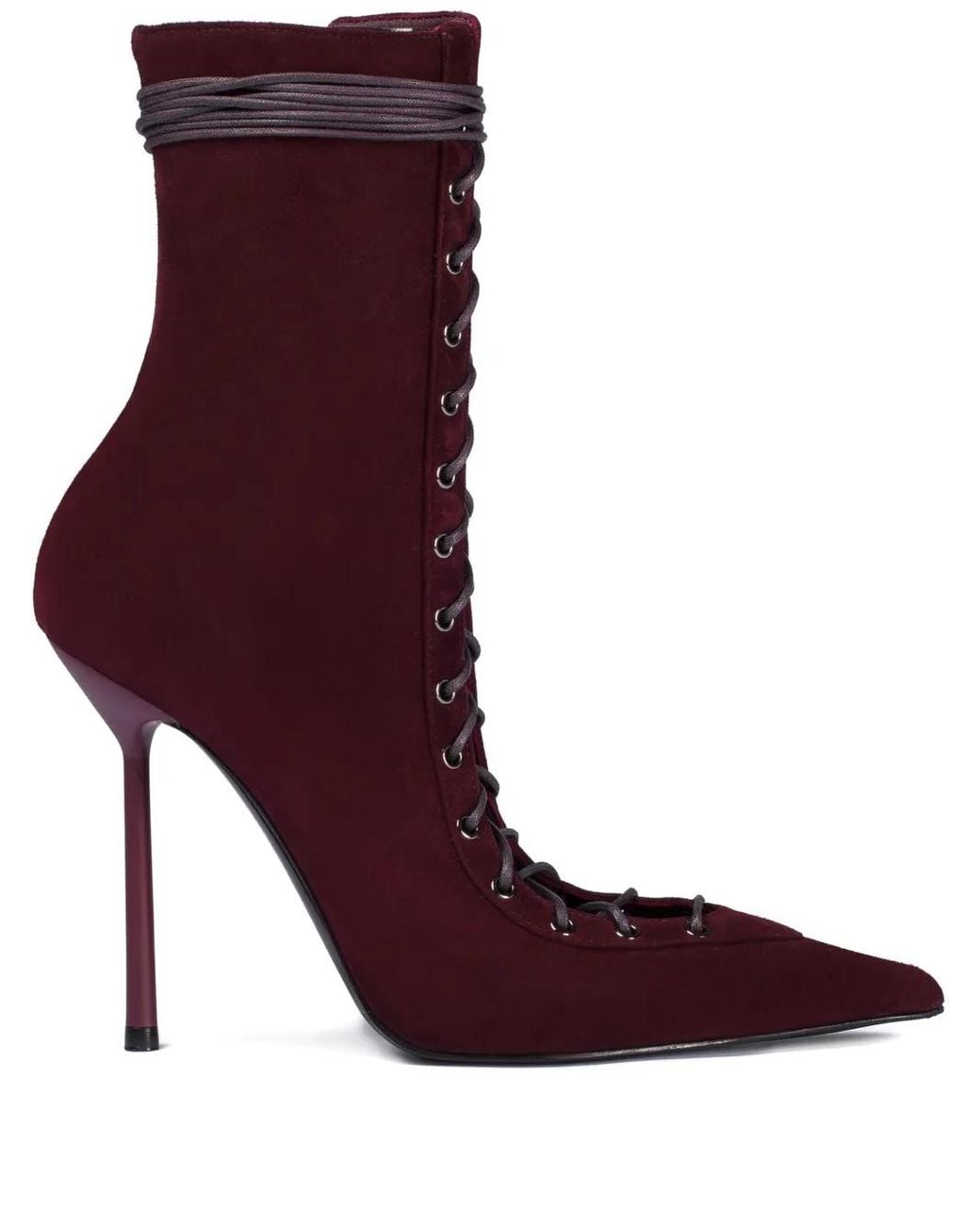 Le Silla Purple 120Mm Colette Ankle Boots