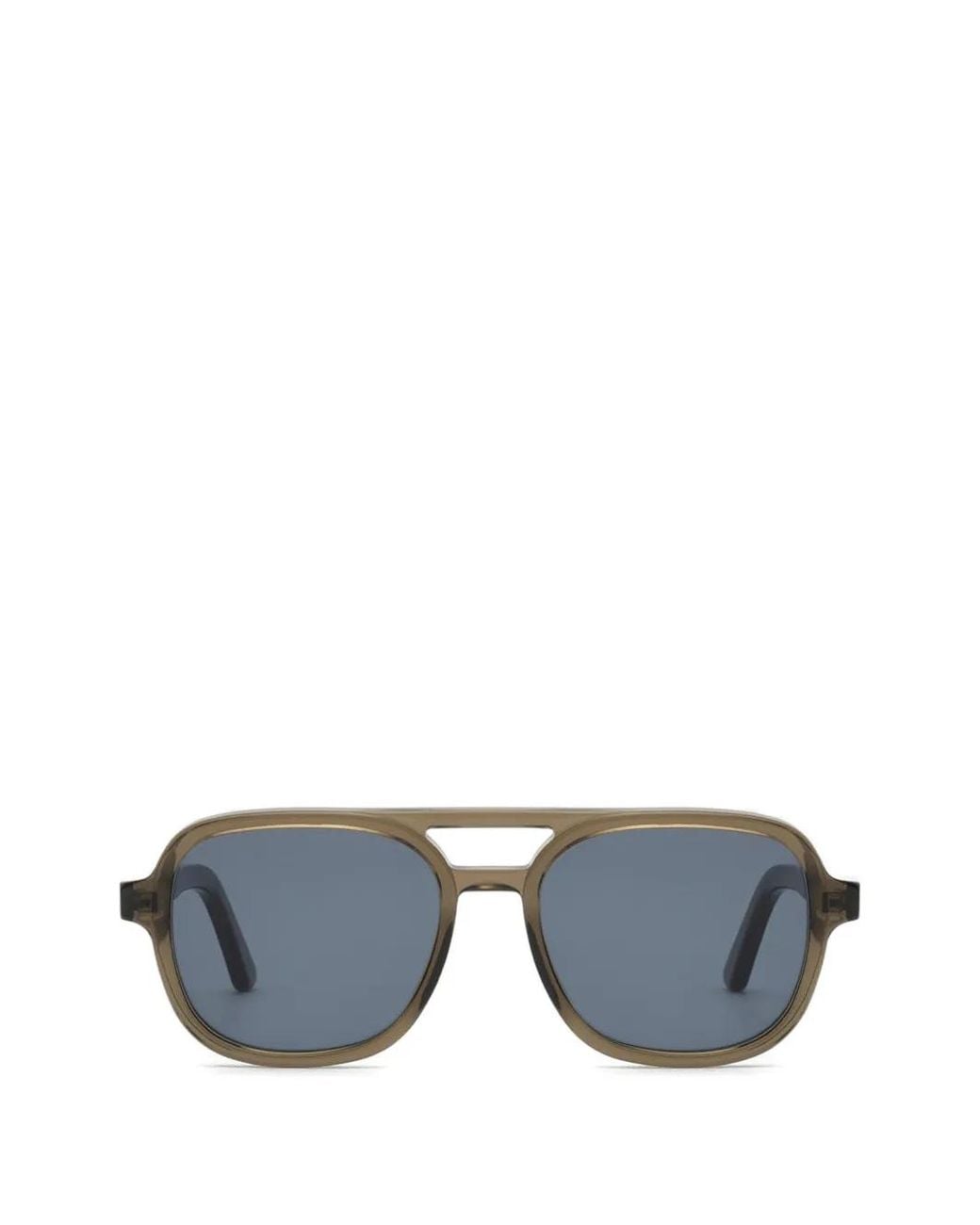 Fora Blue Wiser Double-Bridge Sunglasses