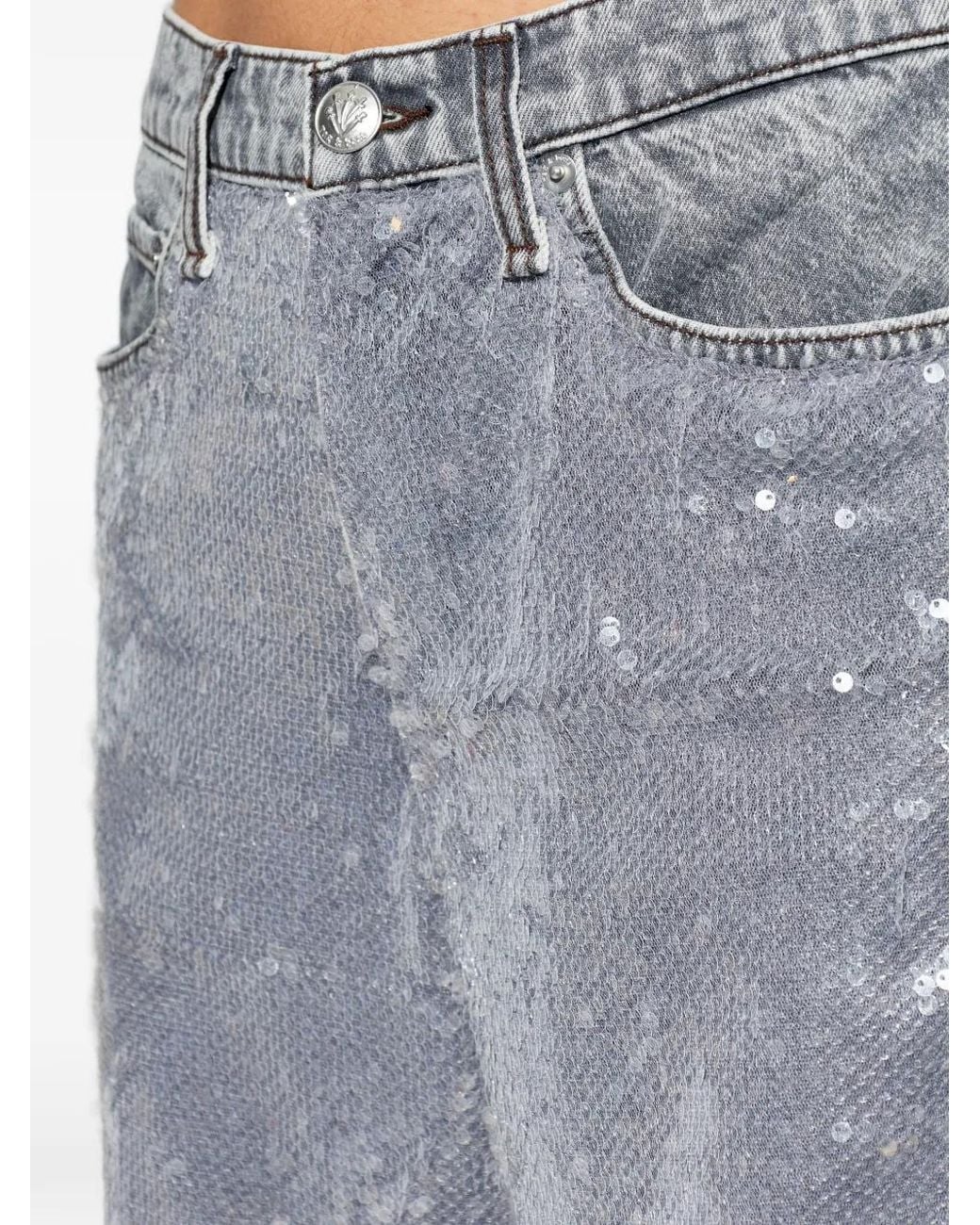 Vaqueros Con Parche Del Logo Rag & Bone de color Gray
