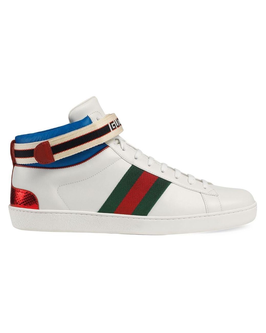gucci ace stripe trainers
