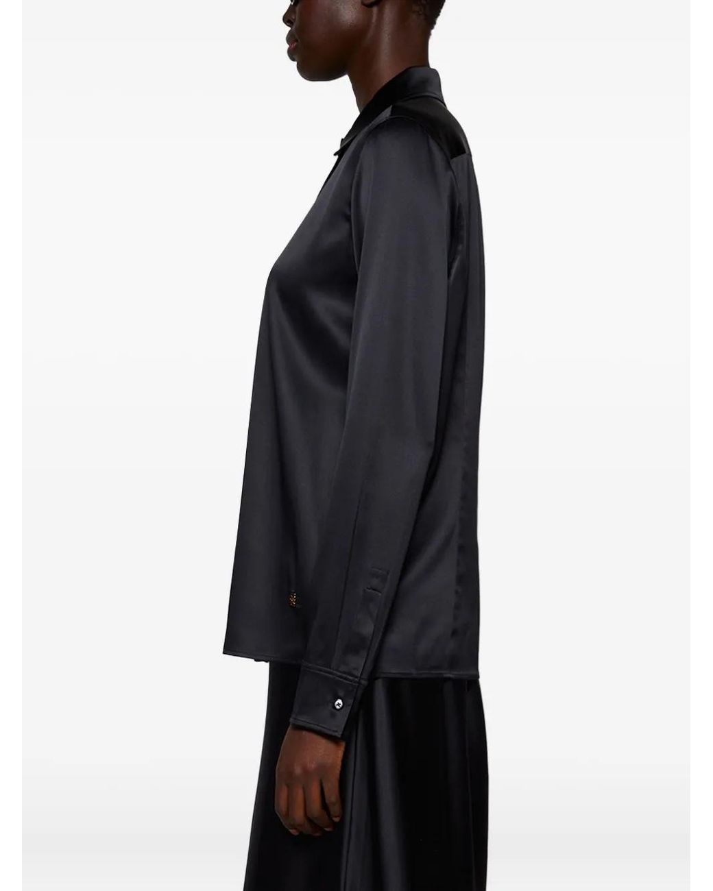 ÉTERNE Constance Blouse in het Black
