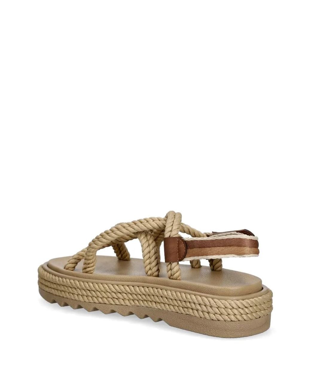 Bohonomad Natural Rope-Detail Platform Espadrilles