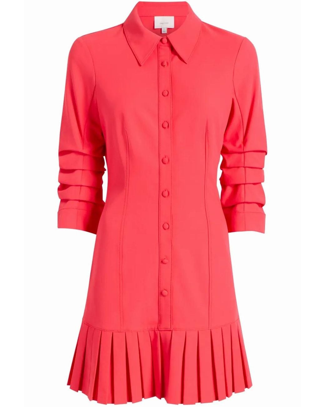 Cinq À Sept Red Lucilla Dress
