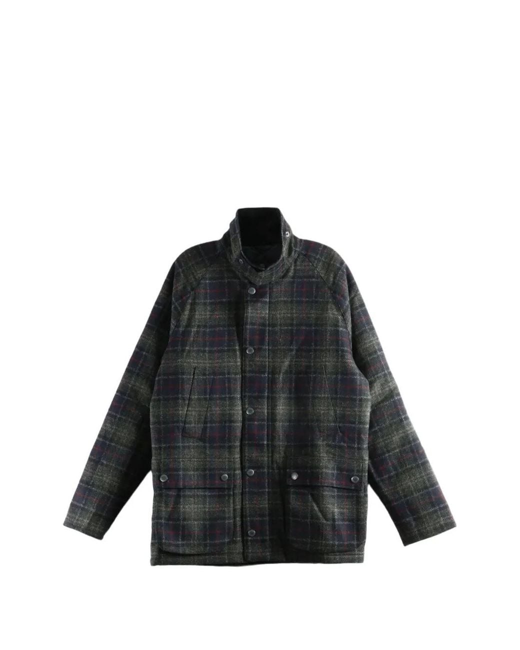 Barbour Black Bedale Wool Jacket for men