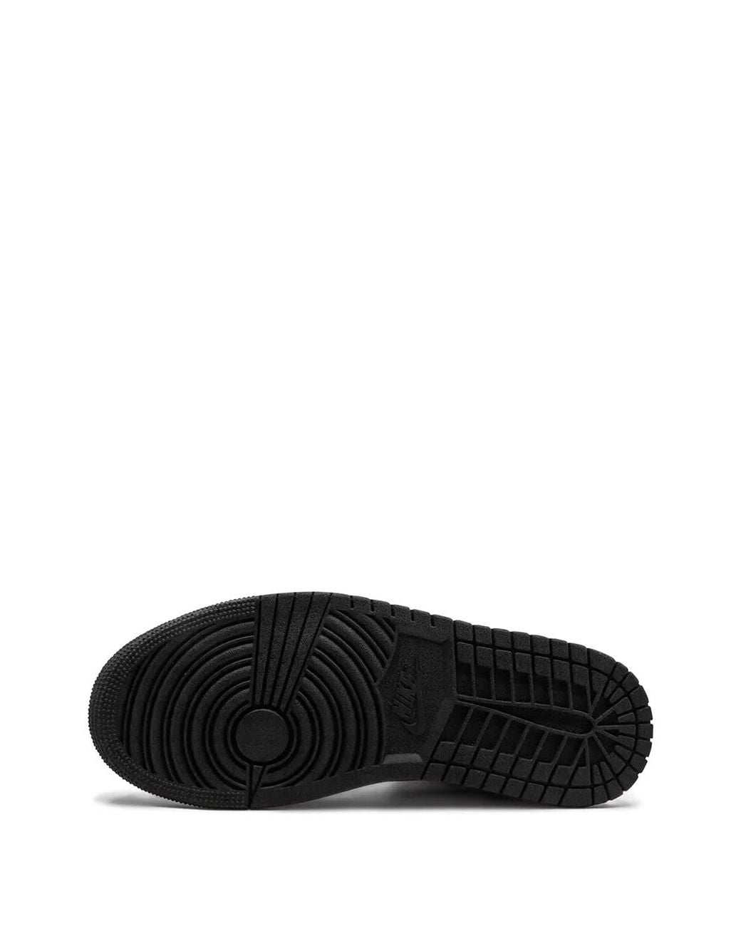 Nike Brown Air 1 Mid "Chicago Toe" Sneakers for men