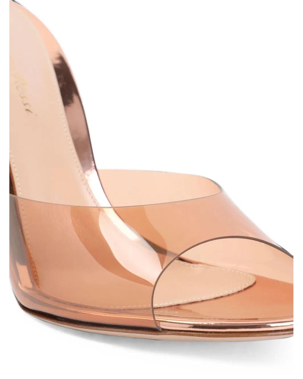 Gianvito Rossi Pink Sofia Mules 95