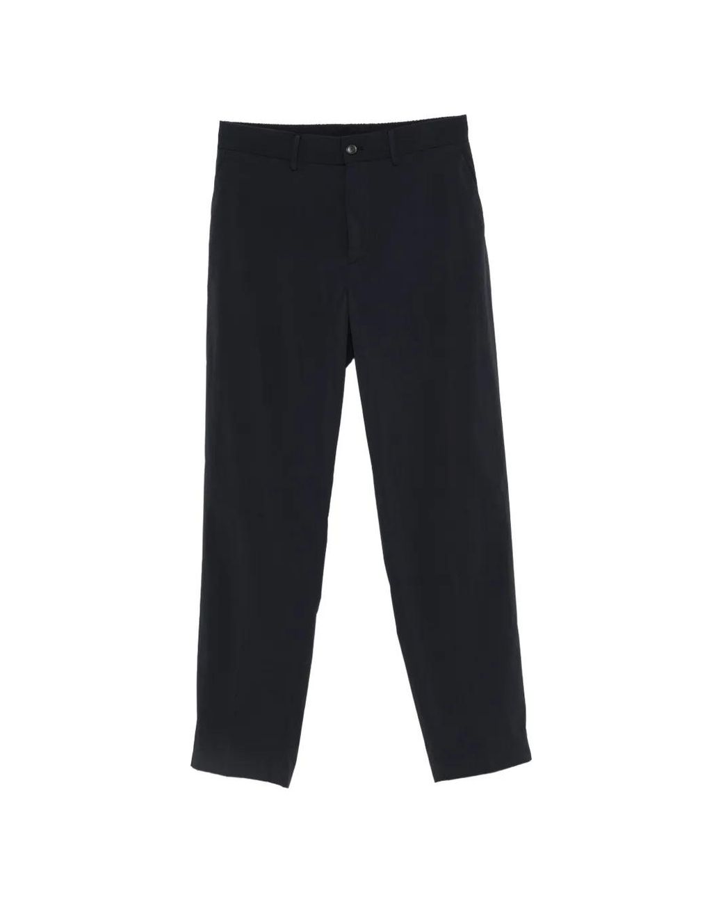 Emporio Armani Blue Nylon Trousers for men