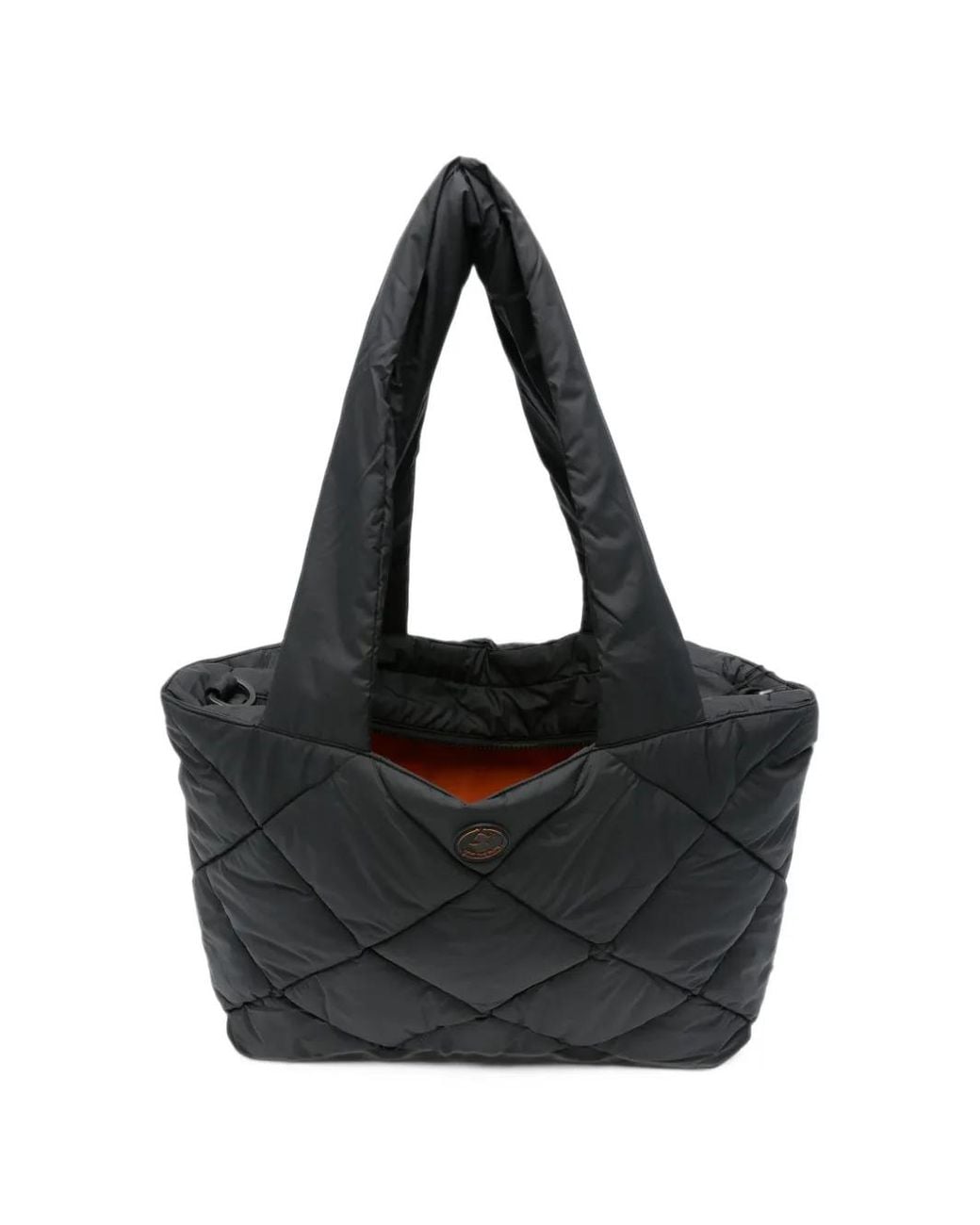 Save The Duck Black Sely Quilted Tote Bag
