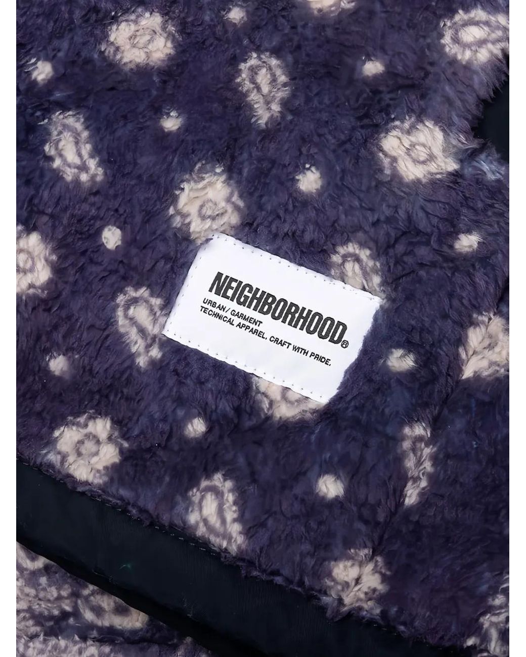 【ほぼ新品】NEIGHBORHOOD BANDANA TRACK JKT Neighborhood Bandana Fleece Jacket in Blue for Men | Lyst
