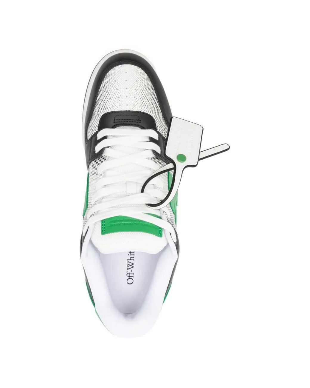 Off-White c/o Virgil Abloh Green Off Out Of Office Sneakers for men