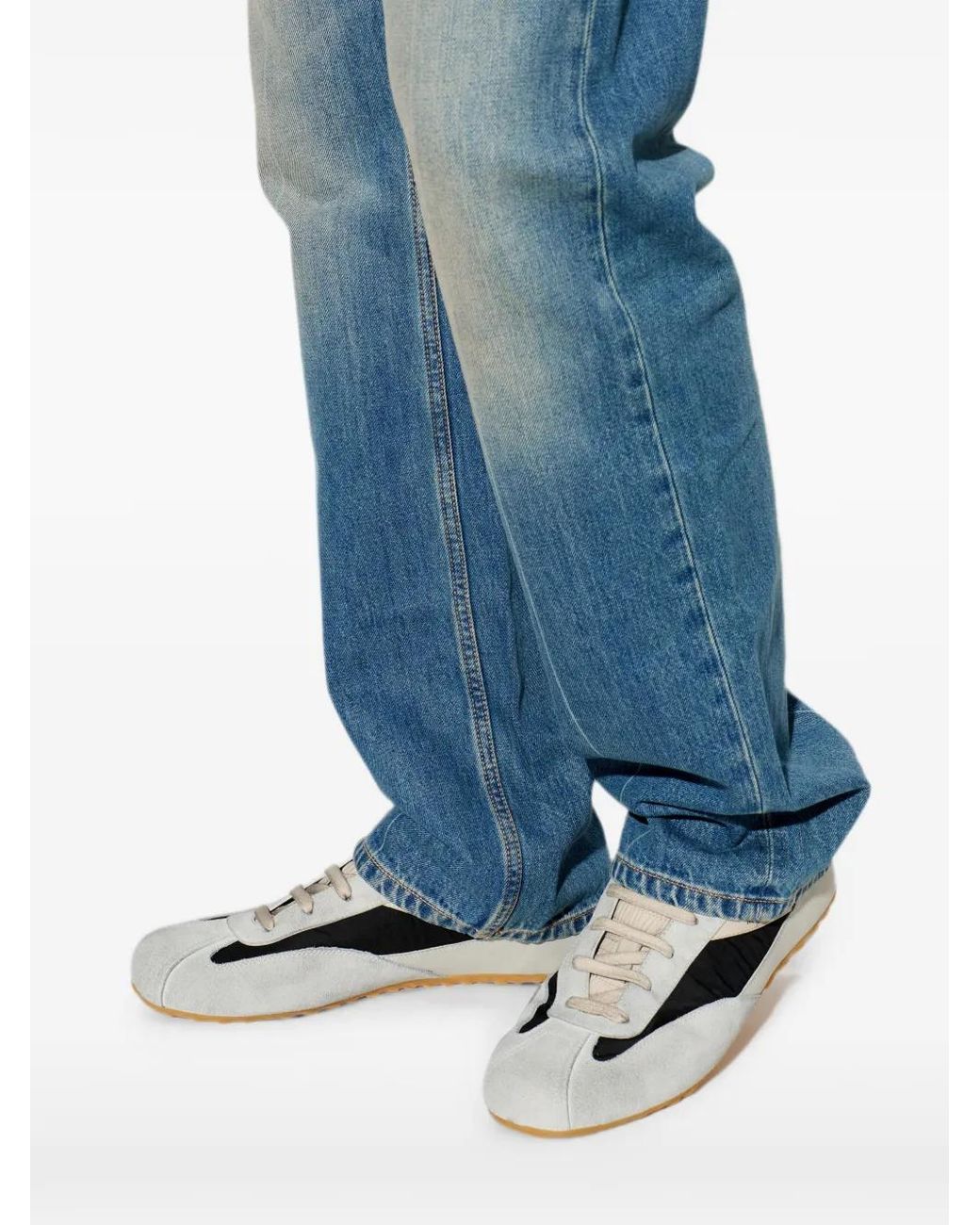 McQueen Boxe Sneakers Mit Einsätzen in White für Herren
