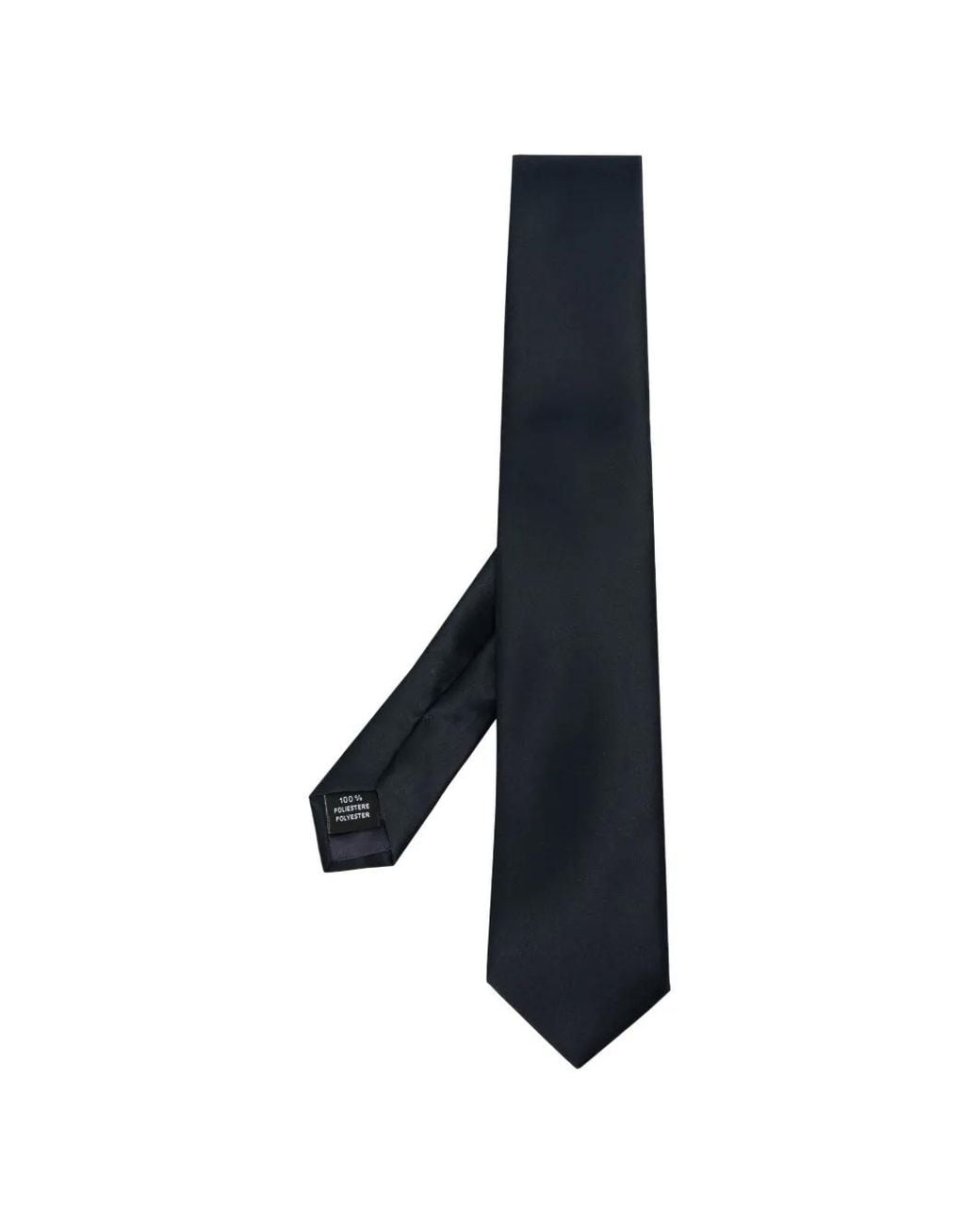 Tagliatore Black Pointed Tip Tie for men