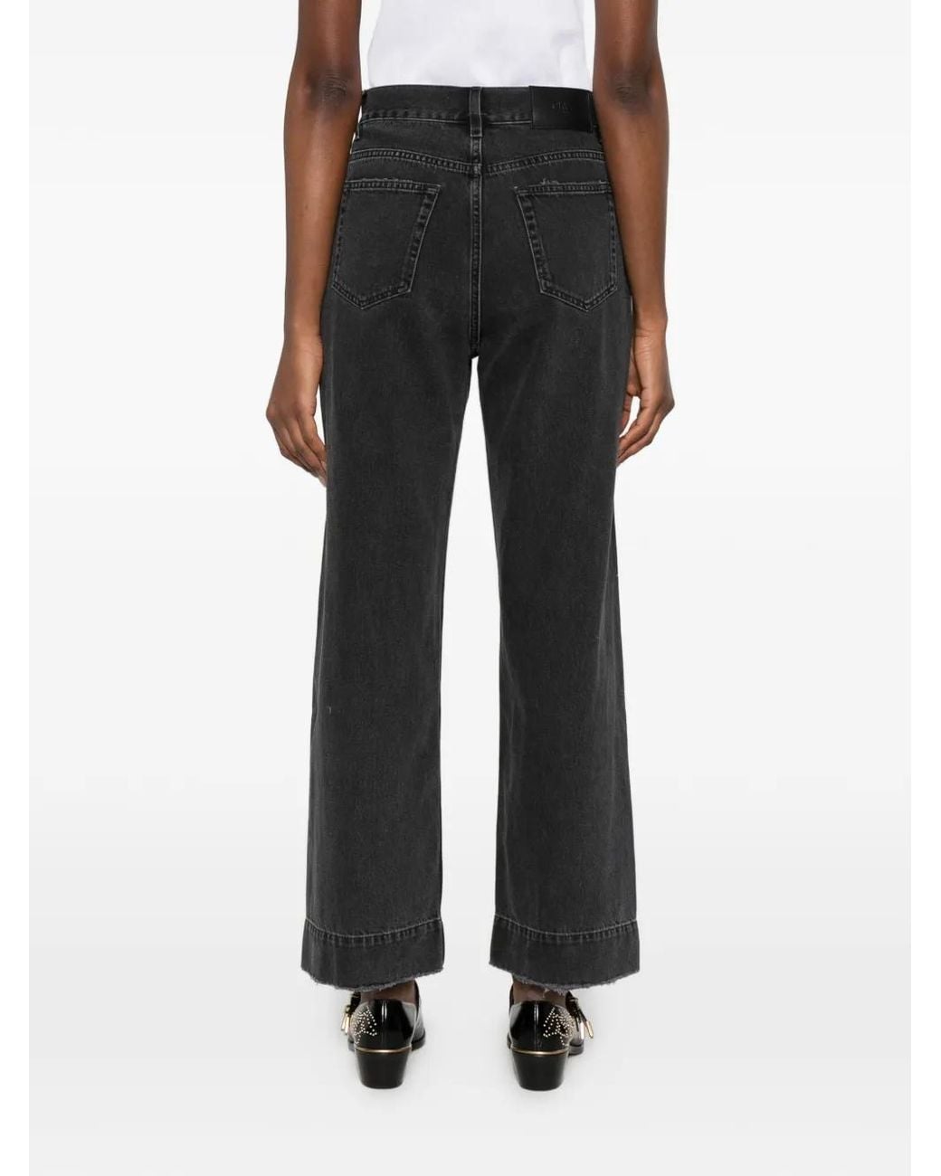 Chloé Black Jeans With Patch Pockets