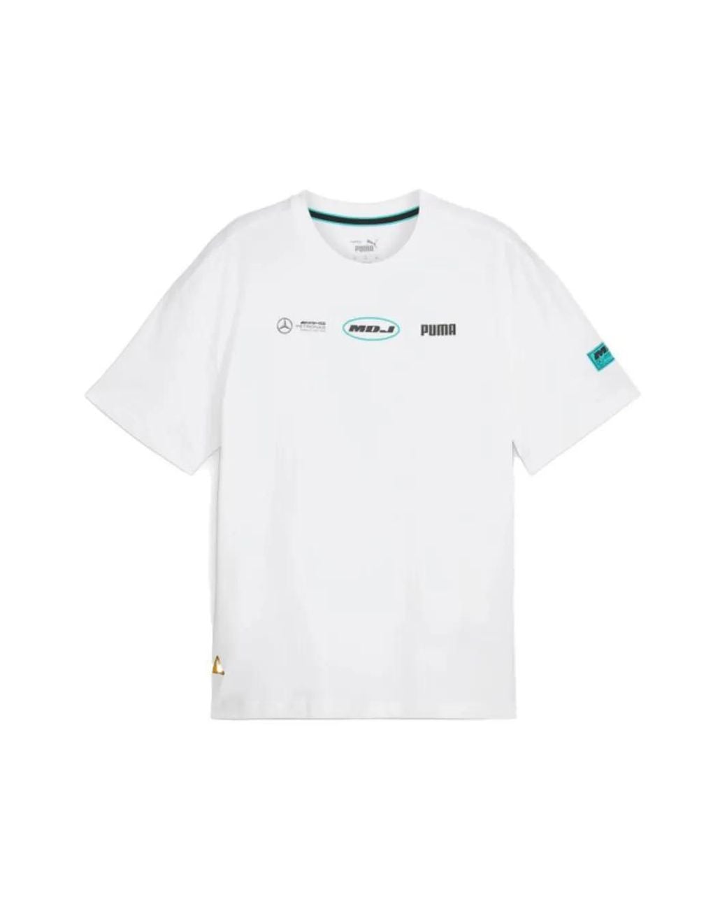 PUMA White X Mercedes-Amg Petronas F1 X Mdj Cotton T-Shirt for men